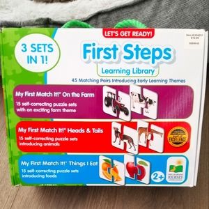 First Steps Learning Library Puzzle Set
